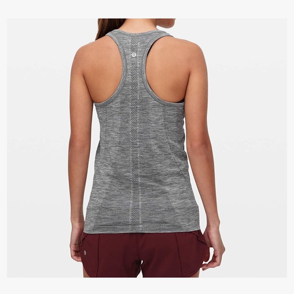 EUC Lululemon Run Swiftly Tech Racerback Tank Top 🖤🍋 - Picture 2 of 5